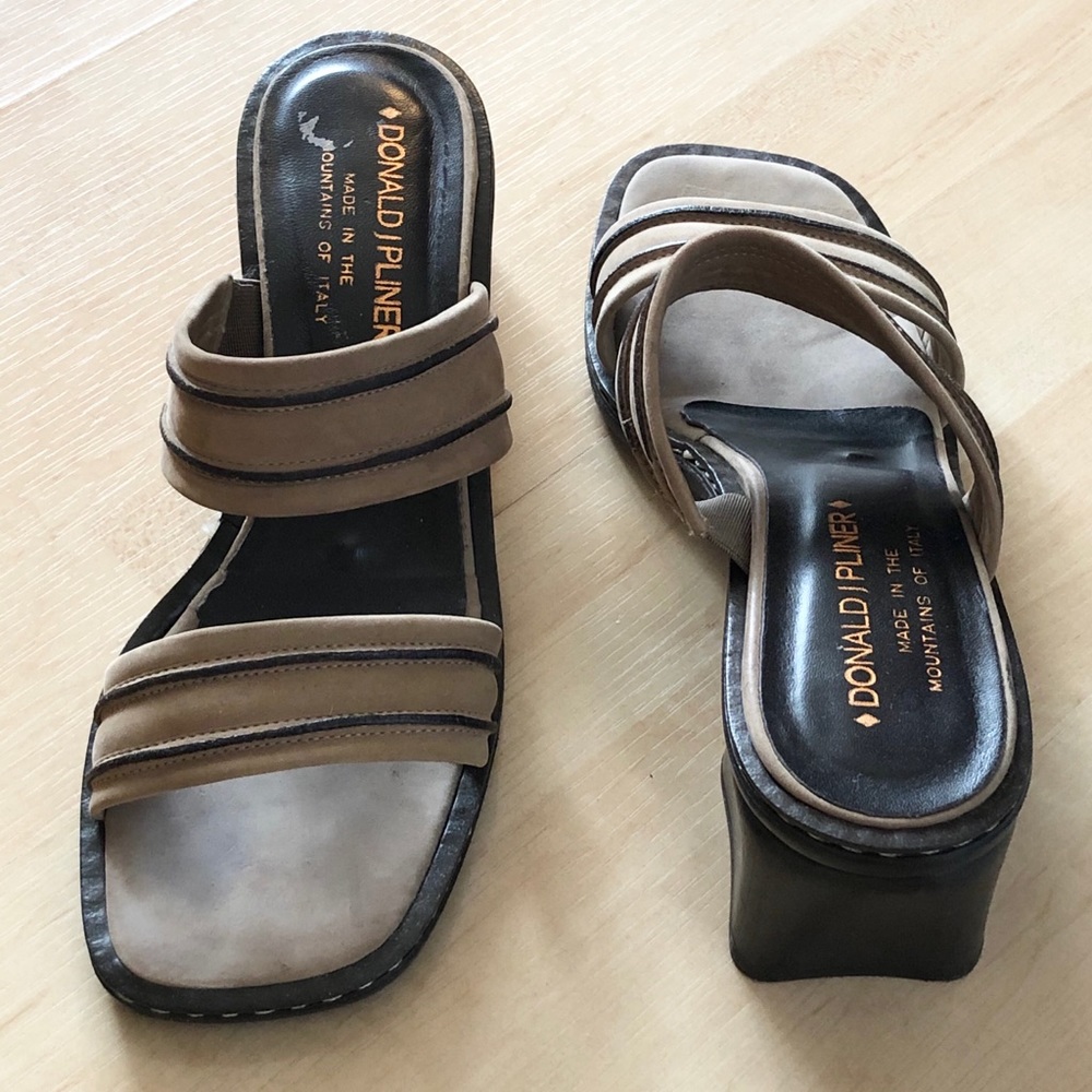 Donald J. Pliner Block Heel Sandals